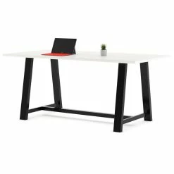 Discount 🛒 KFI Furniture KFI Midtown 3.5 X 7 FT Conference Table - White - Standard Height 🤩