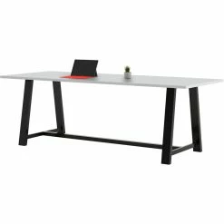 Best Sale ⌛ KFI Furniture KFI Midtown 3.5 X 9 FT Conference Table - Fashion Grey - Standard Height ❤️