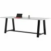 Best Pirce ⭐ KFI Furniture KFI Midtown 3.5 X 10 FT Conference Table - Grey - Standard Height 😉