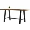 Promo ❤️ KFI Furniture KFI Midtown 3 X 7 FT Conference Table - Walnut - Bistro Height 💯