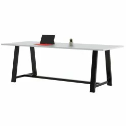 Best Pirce 😍 KFI Furniture KFI Midtown 3 X 7 FT Conference Table - Designer White - Bistro Height 🌟