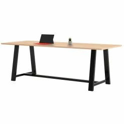 Budget 🤩 KFI Furniture KFI Midtown 3 X 7 FT Conference Table - Fashion Grey - Bistro Height 💯