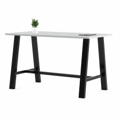 Best reviews of 🔔 KFI Furniture KFI Midtown 3 X 8 FT Conference Table - Walnut - Bistro Height 🛒