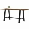 Outlet 🧨 KFI Furniture KFI Midtown 3.5 X 8 FT Conference Table - Walnut - Bistro Height 🎁