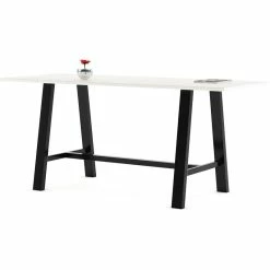 Buy 🎁 KFI Furniture KFI Midtown 3.5 X 8 FT Conference Table - Designer White - Bistro Height 😉