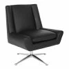 Best deal 🛒 Office Star OSP Home Furnishings Guest Chair In Black Faux Leather And Aluminum Base ❤️