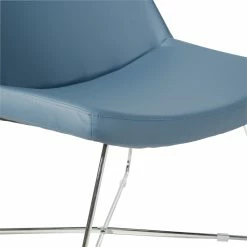 Hot Sale โ Office Star Geena Guest Chair In Dillon Blue Fabric With Chrome Sled Base ๐ 13 Hot Sale โ Office Star Geena Guest Chair In Dillon Blue Fabric With Chrome Sled Base ๐ -Guest Chairs Sales 2204764 6 L
