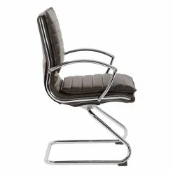 Flash Sale ๐ Office Star Guest Faux Leather Chair In Espresso With Chrome Base ๐งจ 9 Flash Sale ๐ Office Star Guest Faux Leather Chair In Espresso With Chrome Base ๐งจ -Guest Chairs Sales 2209431 3 L
