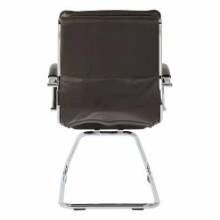 Flash Sale ๐ Office Star Guest Faux Leather Chair In Espresso With Chrome Base ๐งจ 10 Flash Sale ๐ Office Star Guest Faux Leather Chair In Espresso With Chrome Base ๐งจ -Guest Chairs Sales 2209431 4 L