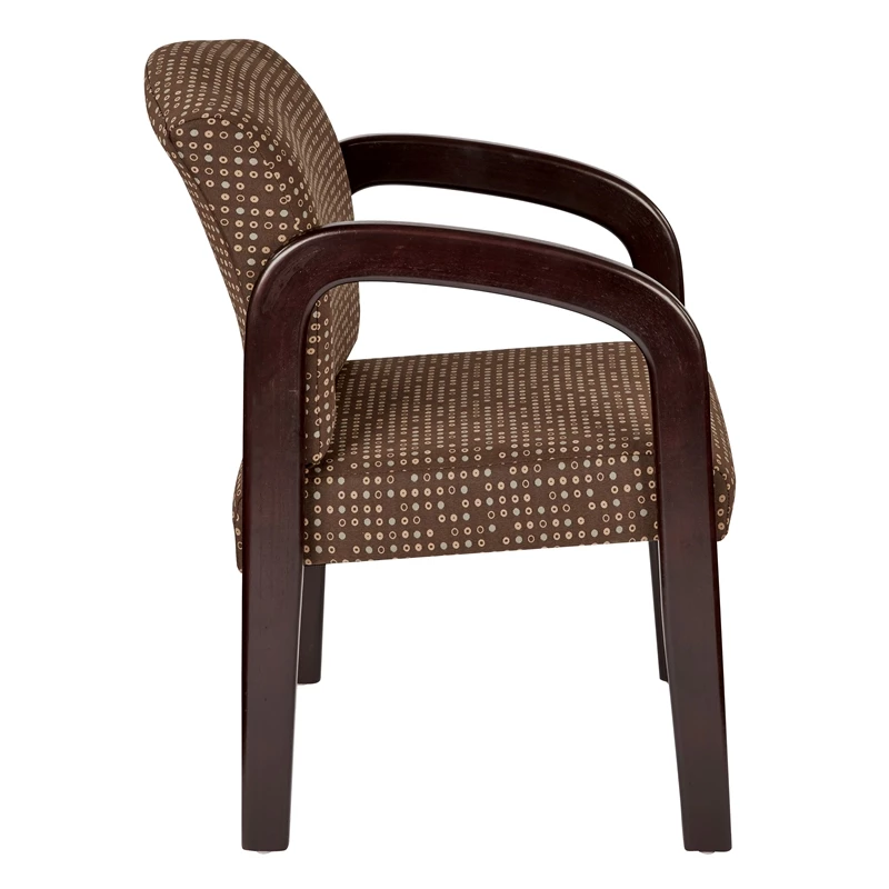 Top 10 โ๏ธ Office Star Visitor's Chair In Cocoa Fabric With Mahogany Finish Wood ๐ 2 Top 10 โ๏ธ Office Star Visitor's Chair In Cocoa Fabric With Mahogany Finish Wood ๐ - Image 2