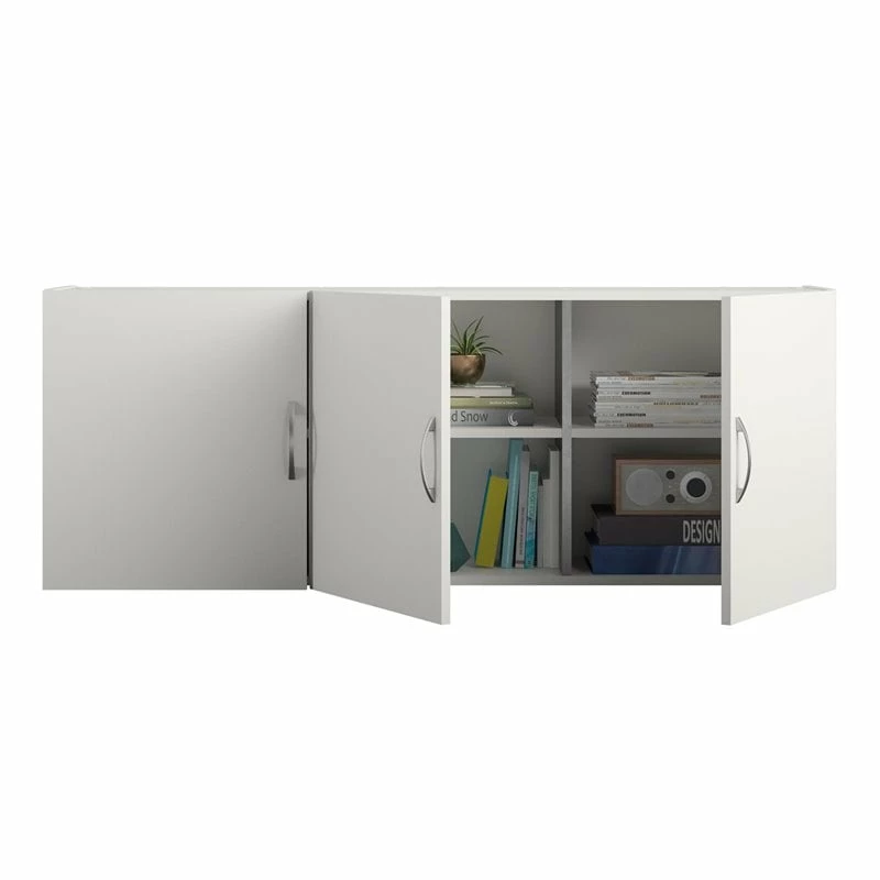 Budget โ Ameriwood Home SystemBuild Lonn 54" Wall Cabinet In White ๐ 10 Budget โ Ameriwood Home SystemBuild Lonn 54" Wall Cabinet In White ๐ - Image 10