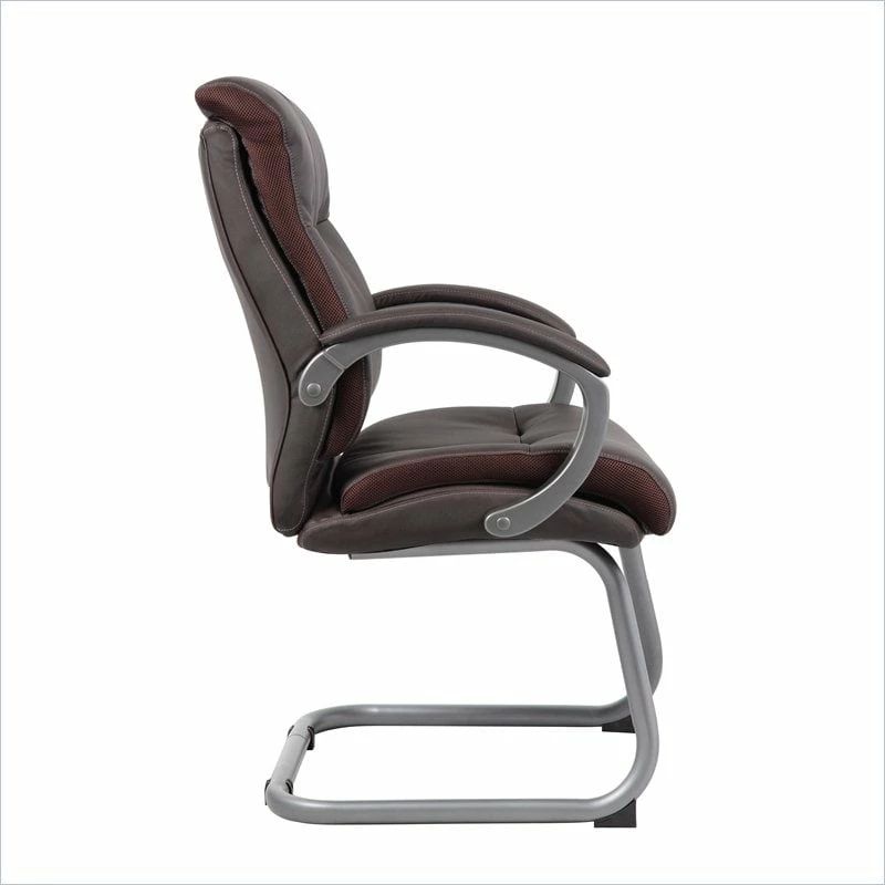 Coupon โญ Scranton & Co Contemporary Executive Fabric Guest Chair In Bomber Brown ๐ 2 Coupon โญ Scranton & Co Contemporary Executive Fabric Guest Chair In Bomber Brown ๐ - Image 2