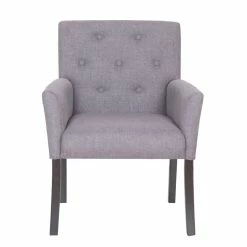 New ๐ฅ Scranton & Co Button-tufted Accent Chair In Slate Gray โ 7 New ๐ฅ Scranton & Co Button-tufted Accent Chair In Slate Gray โ -Guest Chairs Sales 2226300 2 L