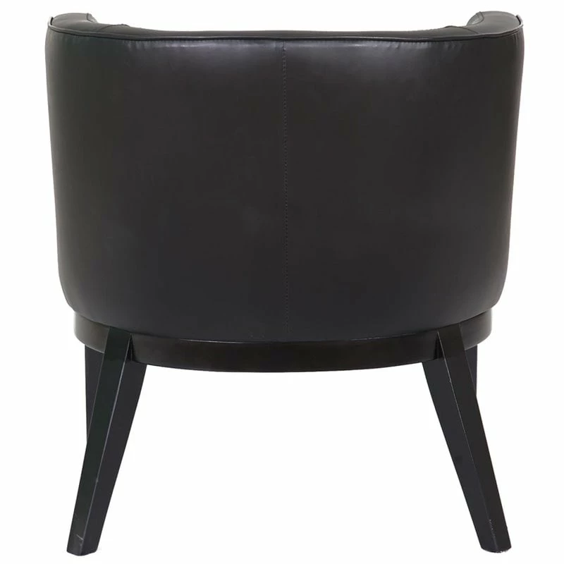 Best reviews of π Scranton & Co Faux Leather Reception Chair In Black And Driftwood π 4 Best reviews of π Scranton & Co Faux Leather Reception Chair In Black And Driftwood π - Image 4