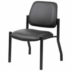 Deals ๐ Scranton & Co Faux Leather Guest Chair In Black ๐ 8 Deals ๐ Scranton & Co Faux Leather Guest Chair In Black ๐ -Guest Chairs Sales 2226321 2 L
