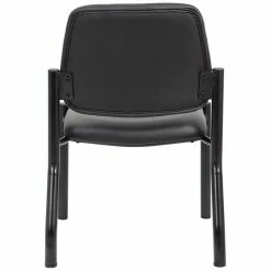 Deals ๐ Scranton & Co Faux Leather Guest Chair In Black ๐ 10 Deals ๐ Scranton & Co Faux Leather Guest Chair In Black ๐ -Guest Chairs Sales 2226321 4 L