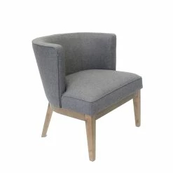 Promo 🔔 Scranton & Co Accent Chair In Slate Grey 😍
