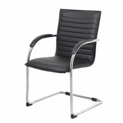 Cheap 🛒 Scranton & Co Chrome Frame Side Chair (2 Pack) 👏 -Guest Chairs Sales 2226342 5 L