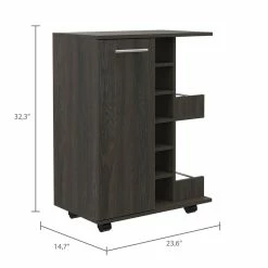 Top 10 β Pemberly Row Bar Cart Cabinet With 6-Cubbies And 2-Shelves In Espresso π 13 Top 10 β Pemberly Row Bar Cart Cabinet With 6-Cubbies And 2-Shelves In Espresso π -Guest Chairs Sales 2226446 1 L