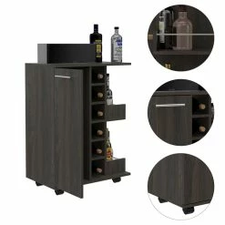Top 10 β Pemberly Row Bar Cart Cabinet With 6-Cubbies And 2-Shelves In Espresso π 15 Top 10 β Pemberly Row Bar Cart Cabinet With 6-Cubbies And 2-Shelves In Espresso π -Guest Chairs Sales 2226446 2 L