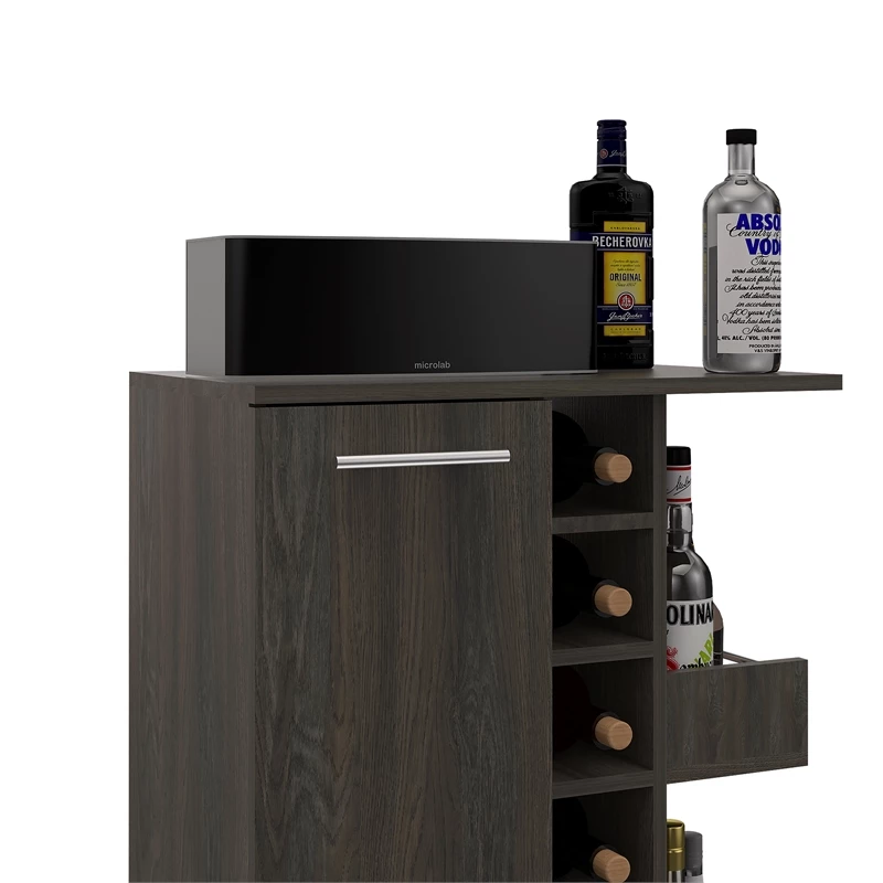 Top 10 β Pemberly Row Bar Cart Cabinet With 6-Cubbies And 2-Shelves In Espresso π 8 Top 10 β Pemberly Row Bar Cart Cabinet With 6-Cubbies And 2-Shelves In Espresso π - Image 8