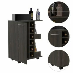 Top 10 β Pemberly Row Bar Cart Cabinet With 6-Cubbies And 2-Shelves In Espresso π 19 Top 10 β Pemberly Row Bar Cart Cabinet With 6-Cubbies And 2-Shelves In Espresso π -Guest Chairs Sales 2226446 7 L