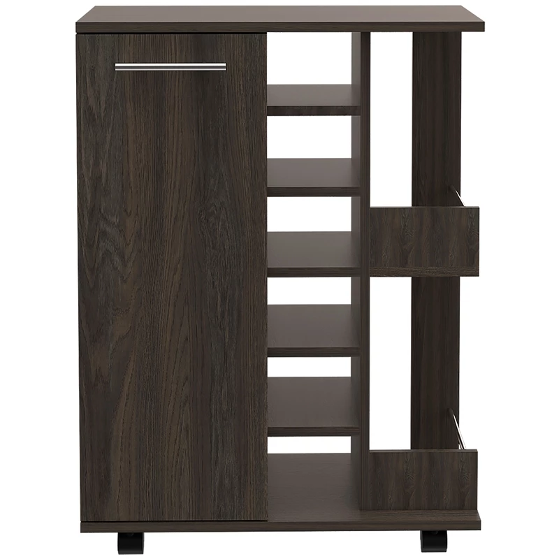Top 10 β Pemberly Row Bar Cart Cabinet With 6-Cubbies And 2-Shelves In Espresso π 10 Top 10 β Pemberly Row Bar Cart Cabinet With 6-Cubbies And 2-Shelves In Espresso π - Image 10