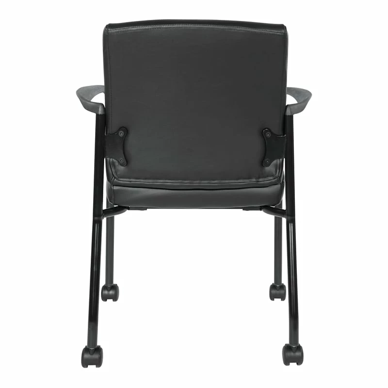 Top 10 🧨 Office Star Guest Chair In Black Faux Leather With Black Frame ❤️ 4 Top 10 🧨 Office Star Guest Chair In Black Faux Leather With Black Frame ❤️ - Image 4