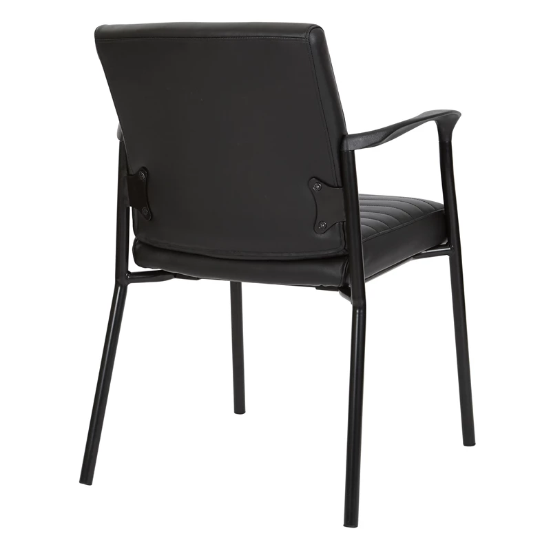 Top 10 🧨 Office Star Guest Chair In Black Faux Leather With Black Frame ❤️ 5 Top 10 🧨 Office Star Guest Chair In Black Faux Leather With Black Frame ❤️ - Image 5