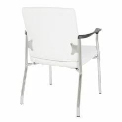 Hot Sale ๐ฏ Office Star Guest Chair In White Faux Leather With Chrome Frame โ๏ธ 9 Hot Sale ๐ฏ Office Star Guest Chair In White Faux Leather With Chrome Frame โ๏ธ -Guest Chairs Sales 2228009 4 L