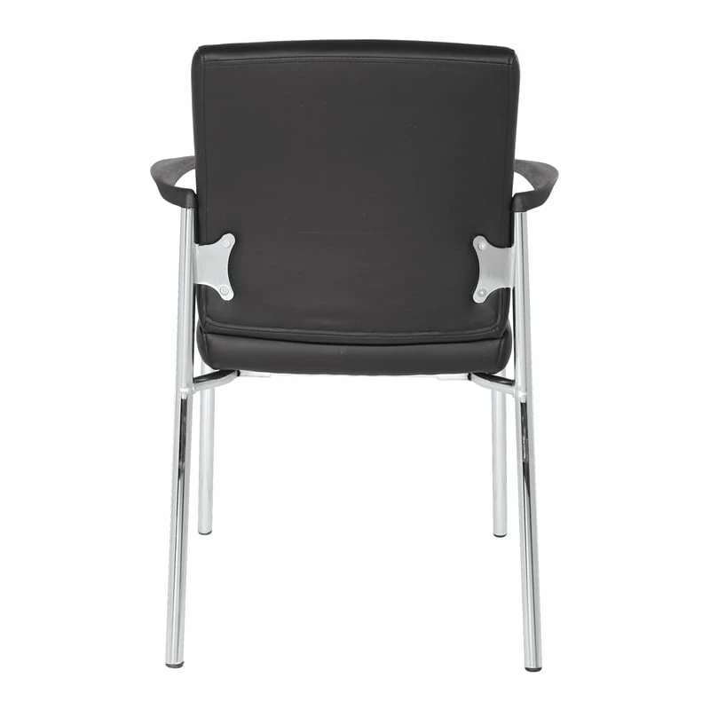 Best reviews of ๐คฉ Office Star Guest Chair In Black Faux Leather With Chrome Frame โจ 4 Best reviews of ๐คฉ Office Star Guest Chair In Black Faux Leather With Chrome Frame โจ - Image 4