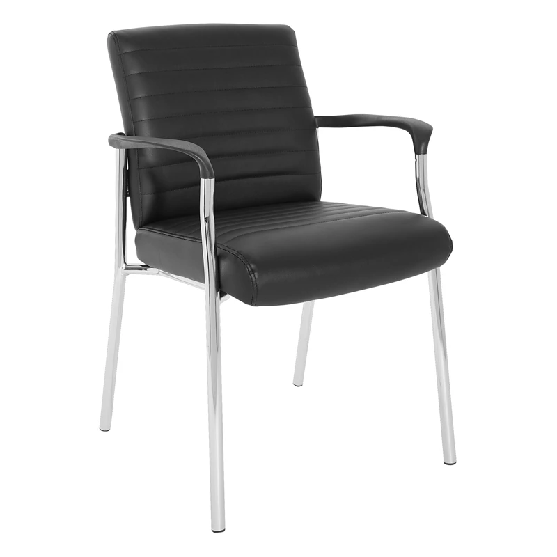 Best reviews of ๐คฉ Office Star Guest Chair In Black Faux Leather With Chrome Frame โจ 1 Best reviews of ๐คฉ Office Star Guest Chair In Black Faux Leather With Chrome Frame โจ