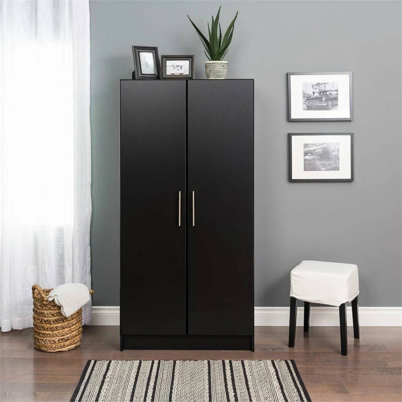 Top 10 ๐ Pemberly Row 32" Contemporary Wardrobe Cabinet In Black โจ 6 Top 10 ๐ Pemberly Row 32" Contemporary Wardrobe Cabinet In Black โจ - Image 6