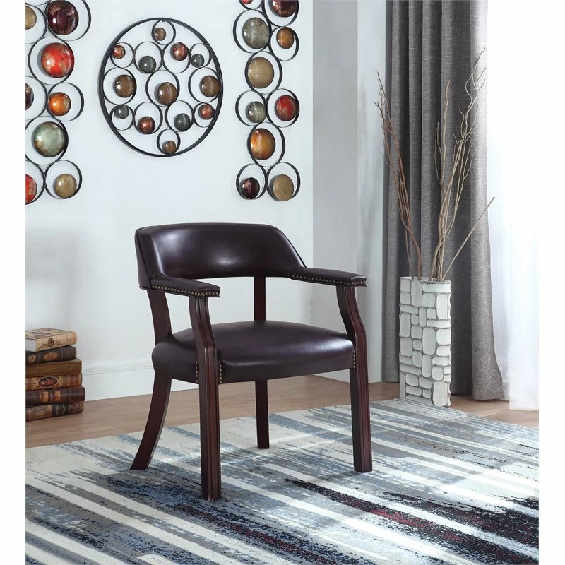 Top 10 ๐ Coaster Office Chair With Nailhead Trim In Brown ๐ 2 Top 10 ๐ Coaster Office Chair With Nailhead Trim In Brown ๐ - Image 2