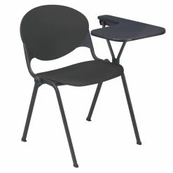 Best Pirce ✨ KFI Furniture KFI Polypropylene Stacking School Chair - Left Writing Tablet - Charcoal 🧨