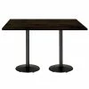 Flash Sale 🥰 KFI Furniture KFI Urban Loft 30" X 72" Conference Table - Espresso - Black Base - Bistro ✔️
