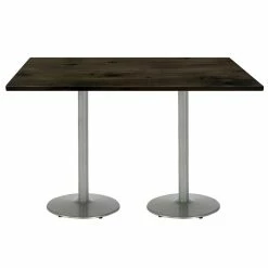 Best Pirce ⌛ KFI Furniture KFI Urban Loft 30" X 72" Conference Table - Barnwood - Bistro Height 🔥