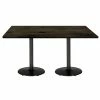 Flash Sale 🥰 KFI Furniture KFI Urban Loft 36" X 72" Conference Table - Barnwood - Black Base - Standard 👏