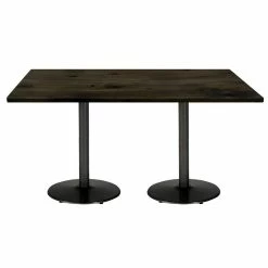 Flash Sale 🥰 KFI Furniture KFI Urban Loft 36" X 72" Conference Table - Barnwood - Black Base - Standard 👏