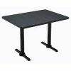Cheap 😉 KFI Furniture KFI Mode 30" X 48" Conference Table - Grey - Black T Base - Standard Height 🥰