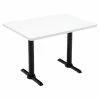 Brand new 👍 KFI Furniture KFI Mode 30" X 60" Conference Table - White - Black T Base - Standard Height 🤩