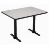 Discount ✨ KFI Furniture KFI Mode 30" X 60" Conference Table - Grey - Black T Base - Standard Height ✔️
