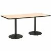 Buy 😍 KFI Furniture KFI Mode 36" X 84" Conference Table - Natural - Black Base - Standard Height ✔️
