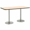 Brand new 🥰 KFI Furniture KFI Mode 36" X 84" Conference Table - Natural - Bistro Height 😉