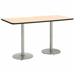 Brand new 🥰 KFI Furniture KFI Mode 36" X 84" Conference Table - Natural - Bistro Height 😉