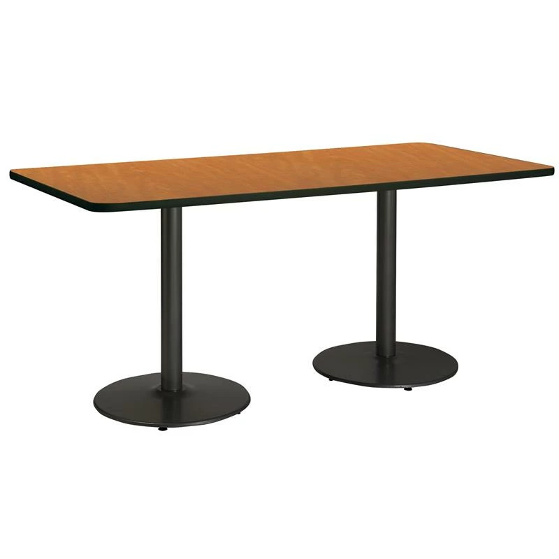Best Sale ✔️ KFI Furniture KFI Mode 36" X 96" Conference Table - Oak Top - Black Base - Bistro Height ✔️ 1 Best Sale ✔️ KFI Furniture KFI Mode 36" X 96" Conference Table - Oak Top - Black Base - Bistro Height ✔️