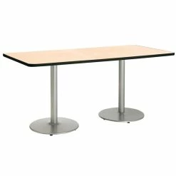 Best deal 🛒 KFI Furniture KFI Mode 36" X 96" Conference Table - Natural Top - Bistro Height ✔️
