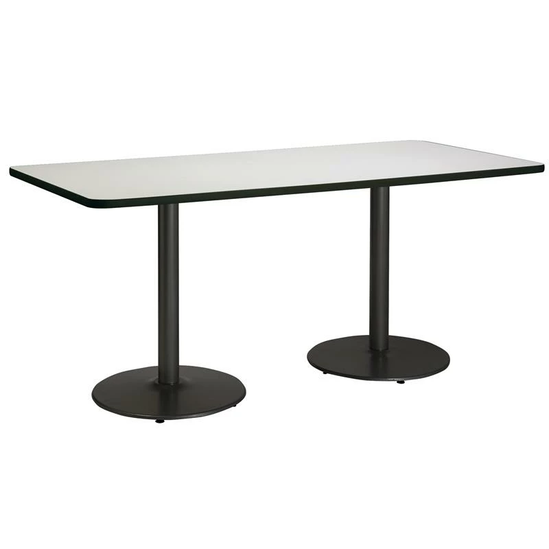 Brand new ๐ KFI Furniture KFI Mode 36" X 96" Conference Table - Linen - Round Black Base - Standard Height ๐ 1 Brand new ๐ KFI Furniture KFI Mode 36" X 96" Conference Table - Linen - Round Black Base - Standard Height ๐