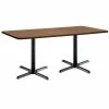 Cheap 👏 KFI Furniture KFI Mode 30" X 72" Breakroom Table - Cherry - X-Base - 36" Counter Height 🌟