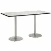 Outlet 🛒 KFI Furniture KFI Mode 36" X 96" Conference Table - Linen - Bistro Height ⭐